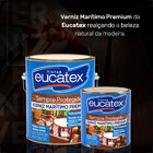 Verniz Maritimo Premium Eucatex Acetinado 3600ml Base Solvente