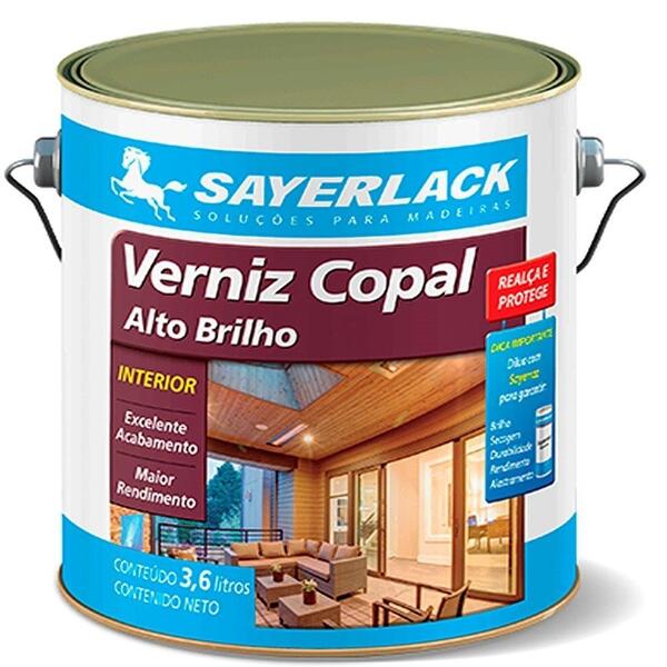 Verniz Sayerlack Copal Alto Brilho Incolor 900ml