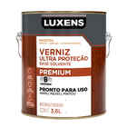 Verniz para Madeira Base Solvente Acetinado Ultra Proteção Mogno 3,6L Luxens