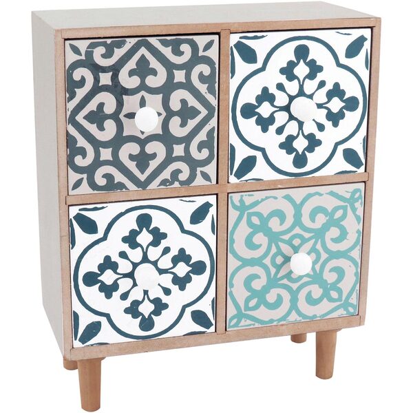 Vert Caixa Organizadora Decoração 27x22x10cm Mdf Color