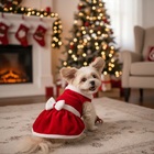 Vestido De Natal Para Cachorro Vermelha - Tam. Pp