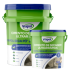 Viapol Pó 2 -cimento Acelerador De Secagem Ultra Rápido 4kg