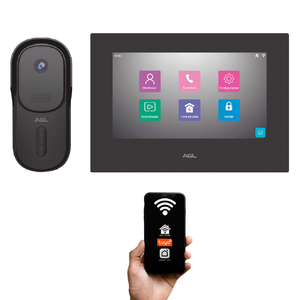 V deo Porteiro Agl Vp7 Touch Wifi Leroy Merlin v-deo-porteiro-agl-vp7-touch-wifi-leroy-merlin