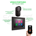 Vídeo Porteiro Agl Vp7 Touch Wifi