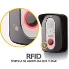 Vídeo Porteiro com Câmera de Visão Noturna Tela Lcd Com Acess