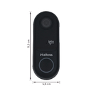 Vídeo Porteiro Doorbell Wi-Fi Allo com Campainha  W3+ Intelbras
