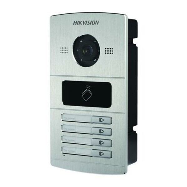 Video Porteiro Hikvision Coletivo Ip Ds-kv8402-im 4 Apto