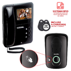 Vídeo Porteiro Interfone Inviolável Acesso Tag Rfid Protectio