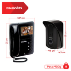 Vídeo Porteiro Interfone Inviolável Acesso Tag Rfid Protectio