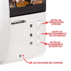 Vídeo Porteiro Interfone Inviolável Acesso Tag Rfid Protectio