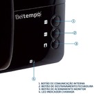 Vídeo Porteiro Inviolável Vp3 Preto/Preto Com Câmera De Visão