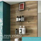 Vidrio-r2060-inc Prateleira De Vidro Incolor De 8mm Com Supor