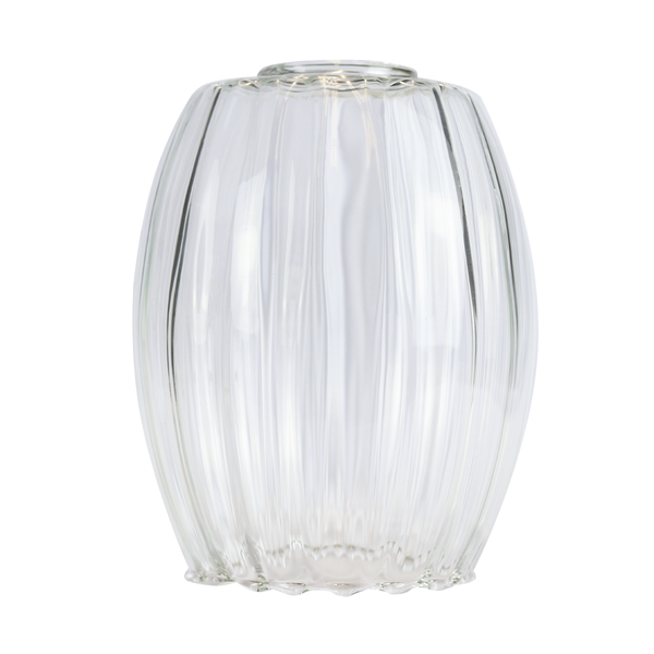 Vidro De Reposição Taschibra Pendente Lustre Badih Pp Canelad