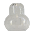 Vidro De Reposição Taschibra Pendente Lustre Verona Transpare