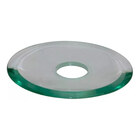 Vidro De Reposição Torneira Cascata De Vidro Redonda Esverdea