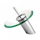 Vidro Redondo Reposição Para Torneira Cascata (preto)