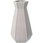 Villani Vaso Decorativo Enfeite 32x18x18cm Cerâmica Cinza