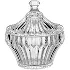 Violin Potiche Bomboniere 13x12x12cm Vidro Transparente