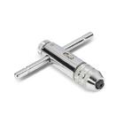 Vira Macho Tipo T Curto Com Catraca N1 M3 M10mm 1/8 3/8pol