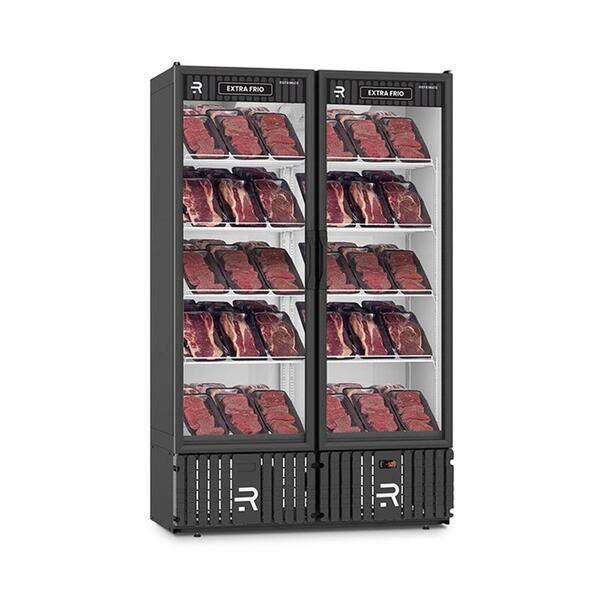 Visa Cooler Multiportas Extra Frio 800l 2 Portas -5ºc Vcef2p Preto