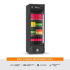 Visa Cooler Multiuso Refrigerador Comercial Porta De Vidro 0