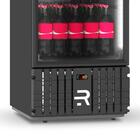 Visa Cooler Multiuso Refrigerador Comercial Porta De Vidro 0