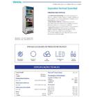 Visa Cooler Refrigerador Expositor de Bebidas Vertical 2 a 8º