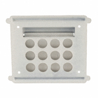 Visor de Água Branco 20x20cm Prates & Barbosa