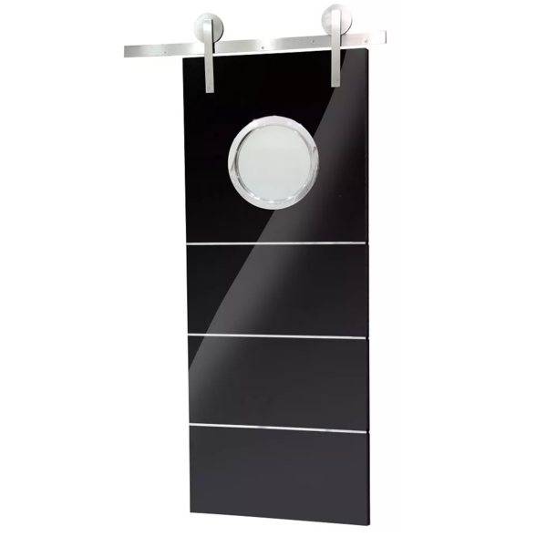 Visor Escotilha Para Portas Polido 35 Cm