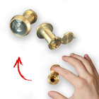 Visor Olho Magico Timmer Oxidado C/ Tampa 25-42mm 97775 Doura