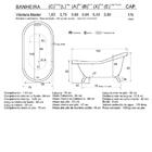 Vitoriana Master Individual 1,63x0,75x0,84 Gel Coat