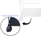 Vitrine De Vidro Modulado Caixa C/ Mdf Preto 1,00 X 1,10 X 0,