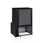 Vitrine Estufa Com Bandeja 75 Cm Preto 220v Gelopar Meqa-075r