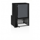 Vitrine Estufa Gelopar Com Bandeja 140 Cm Preto 220v Meqa-140r