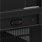 Vitrine Estufa Para Salgados 70 Cm Preto 220v Gelopar Mgee-070