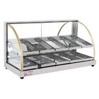 Vitrine Estufa Salgados Dupla 10 Bandejas Expositora 2 Níveis