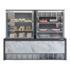 Vitrine Neutra/fria Evaporador Vidro Reto Grna140r Branco Gel