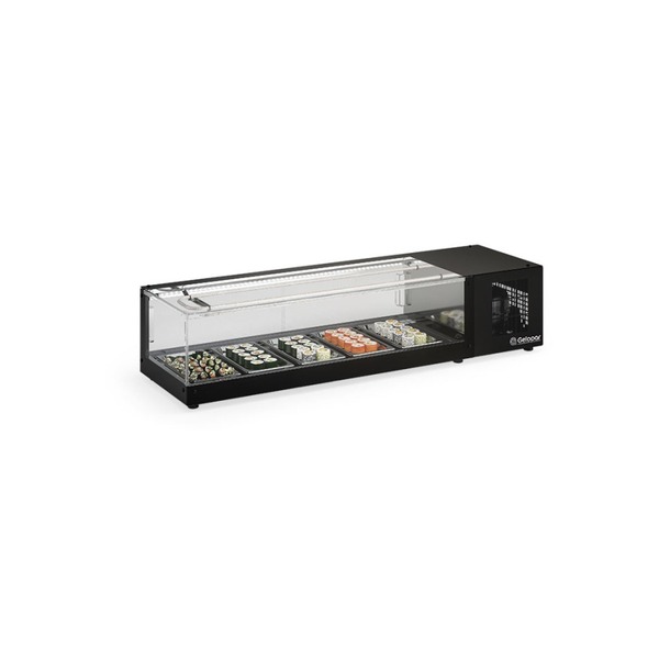 Vitrine Refrigerada De Bancada Sem Bandejas 1,38cm Gelopar Co