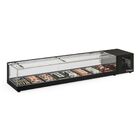 Vitrine Refrigerada De Bancada Sem Bandejas Gvrs200 Preta Gel