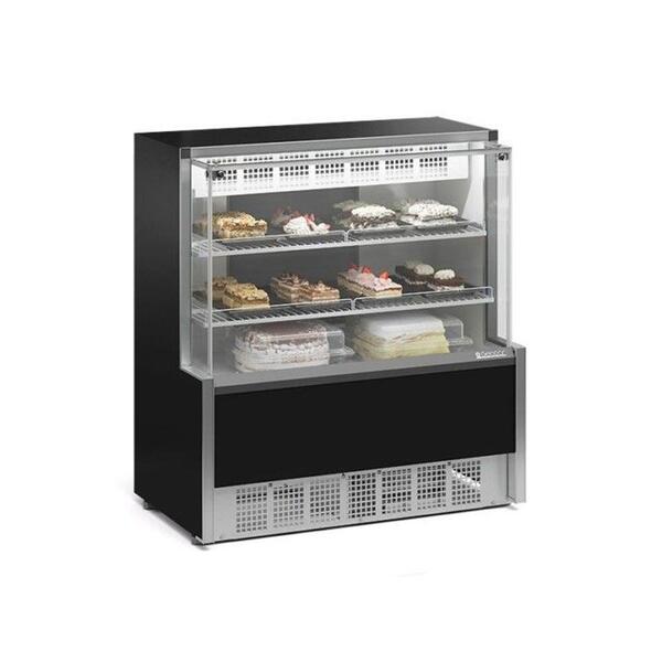 Vitrine Refrigerada Gelopar Dupla Função 1,10 M Preto 220v Gp
