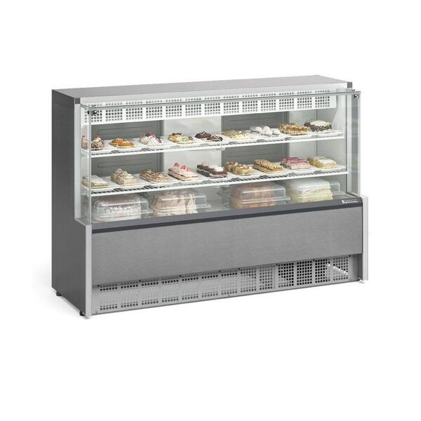 Vitrine Refrigerada Gelopar Dupla Função 1,75 M Inox 220v Gpe