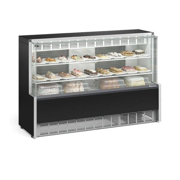 Vitrine Refrigerada Gelopar Dupla Função 1,75 M Preto 50-60hz
