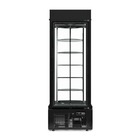 Vitrine Refrigerada Gelopar Giratória Preta 220v Gevg-075 Pr