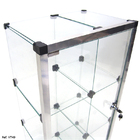 Vitrine Torre Modulado Em Vidro - 0,60 X 1,30 X 0,30