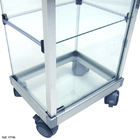 Vitrine Torre Vidro Modulado - 0,40 X 1,30 X 0,30