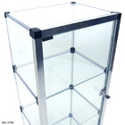 Vitrine Torre Vidro Modulado - 0,40 X 1,30 X 0,30
