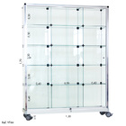 Vitrine Torre Vidro Modulado - 1,30 X 1,70 X 0,30