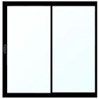 Vitro 2 Folhas 1,20 X 1,50 Alumínio Preto