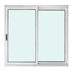 Vitrô 2 Folhas De Correr  - Alumínio Branco 1,20 X 1,20m