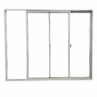 Vitrô 2 Folhas De Correr Aluminio Branco 1,00x1,00